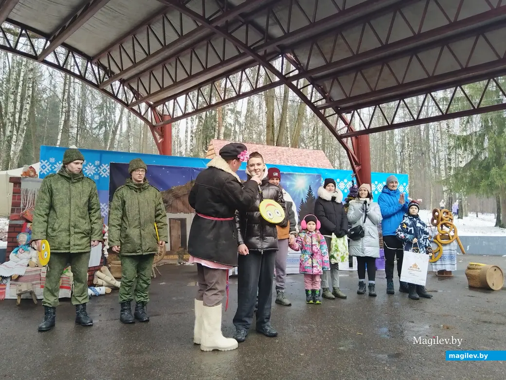 07.01.2025 г. Могилев, Печерский лесопарк. Народный праздник "Пайшла Каляда калядуючы".