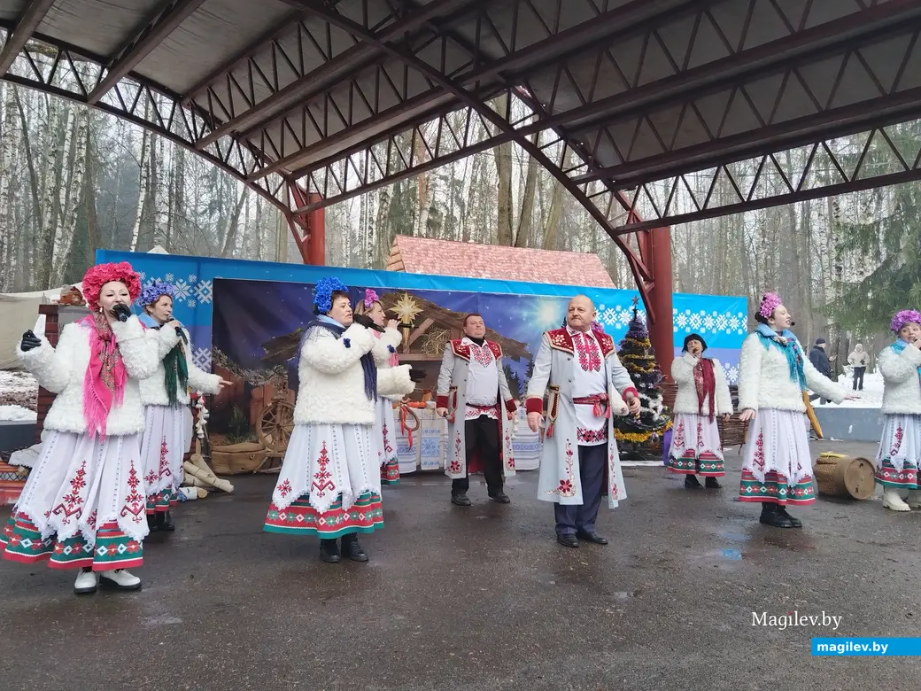 07.01.2025 г. Могилев, Печерский лесопарк. Народный праздник "Пайшла Каляда калядуючы".
