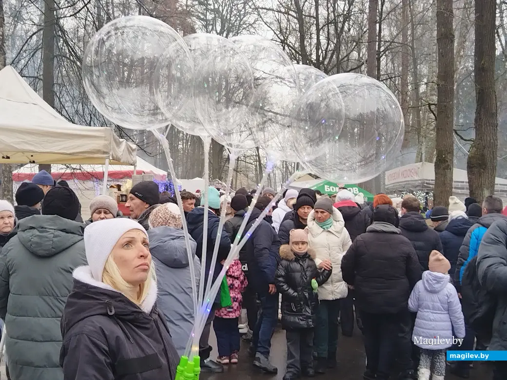 07.01.2025 г. Могилев, Печерский лесопарк. Народный праздник "Пайшла Каляда калядуючы".