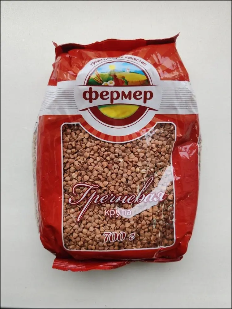 Крупа гречневая быстроразваривающаяся торговой марки «Фермер». Фото сайта Госстандарта.