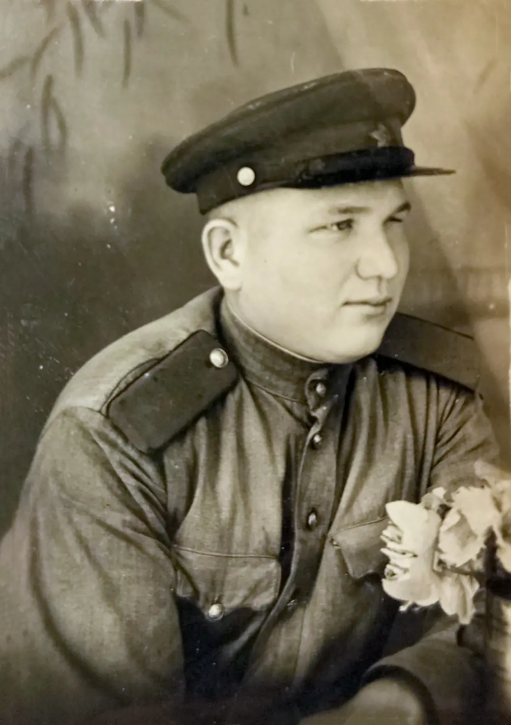 1949 год. Василий Катарский во время срочной службы на Сахалине.