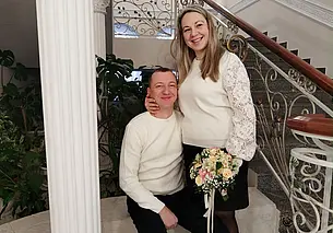 «Она практически мое отражение!» Свадебная пара недели