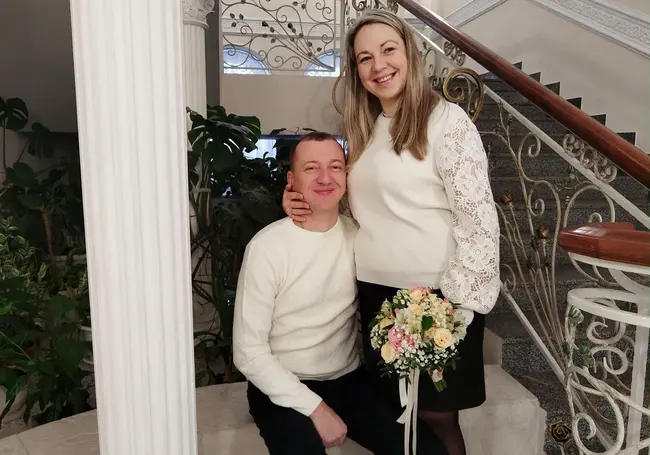«Она практически мое отражение!» Свадебная пара недели