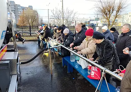 Православные Могилева празднуют Крещение и идут в храмы за освященной водой