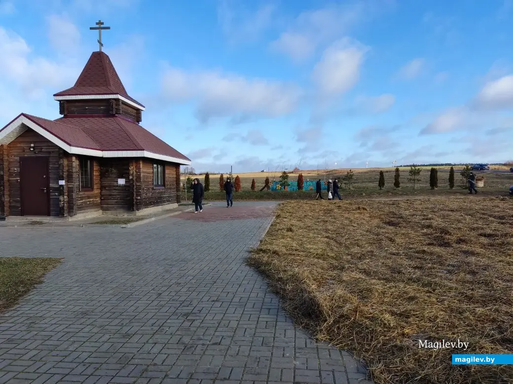 19.01.2025 г Могилевский район, часовня в деревне Дубинка