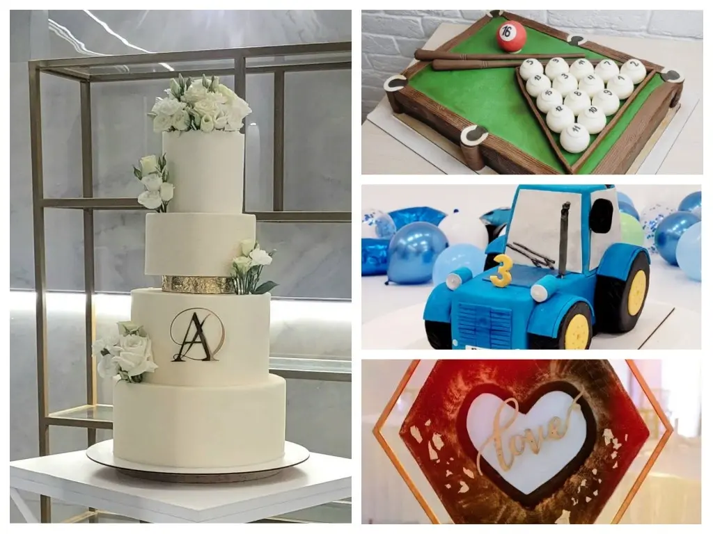 Торты, приготовленные Ольгой Потаповой.