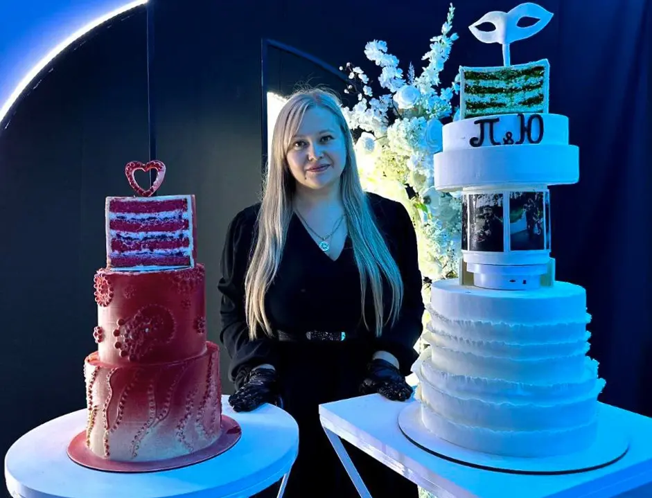 Ольга Потапова и ее свадебные торты.