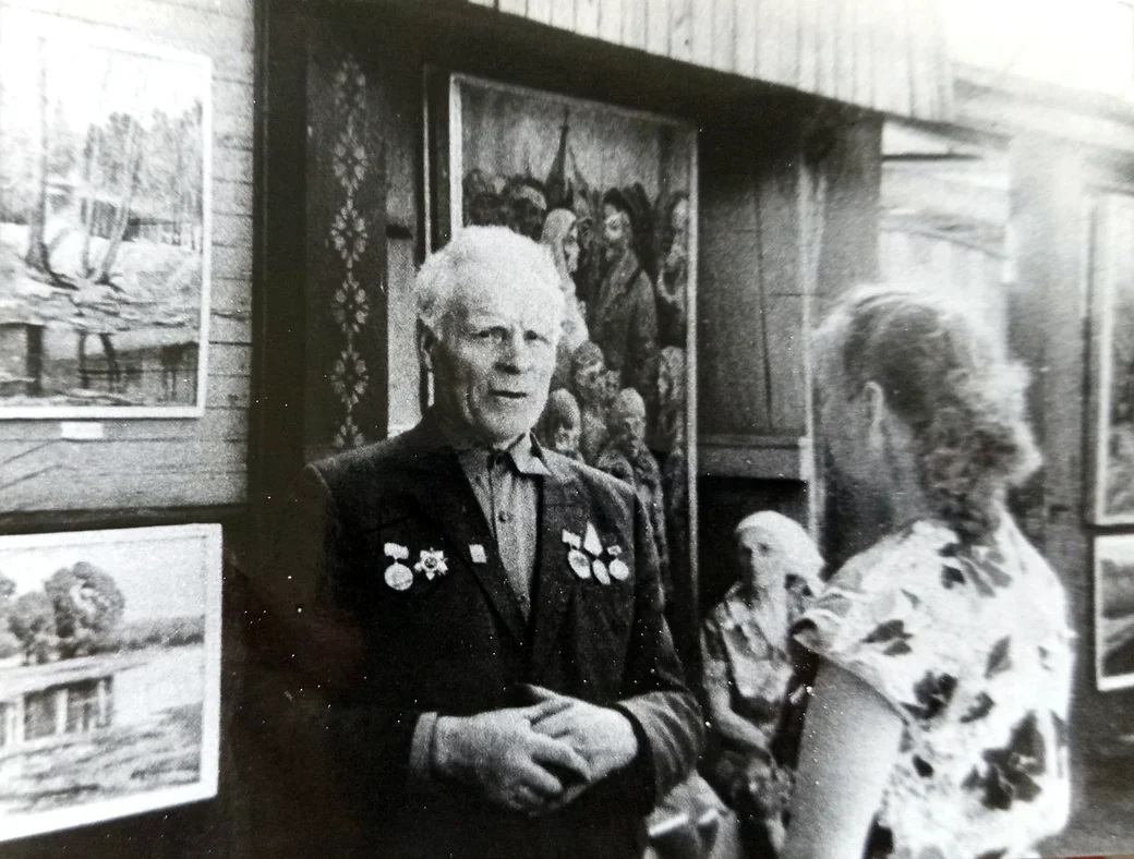 1970-е. Глуск. На улице Пушкинской возле дома художника Ивана Булгакова. Фото из архива Наума