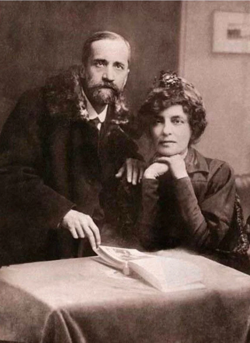 1920-е. Дмитрий Мережковский и Зинаида Гиппиус.