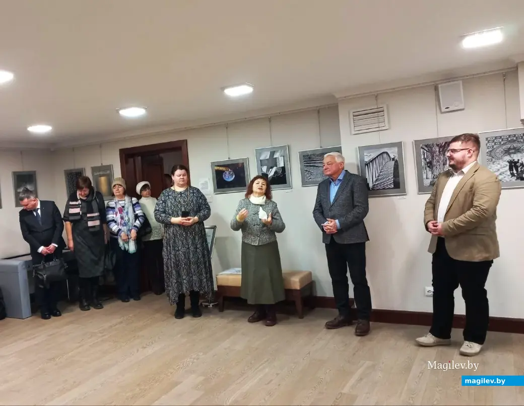 24.01.2025, Могилев, музей В. К. Бялыницкого-Бирули. Открытие выставки Анатолия Кухарчука «Крик птицы».