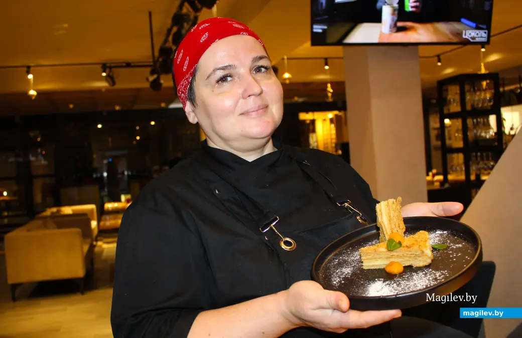 Январь 2025 года. Могилев. Фестиваль еды «Зімовы смак» в гастробаре «Цоколь». Шеф-повар Ольга Мыльникова.