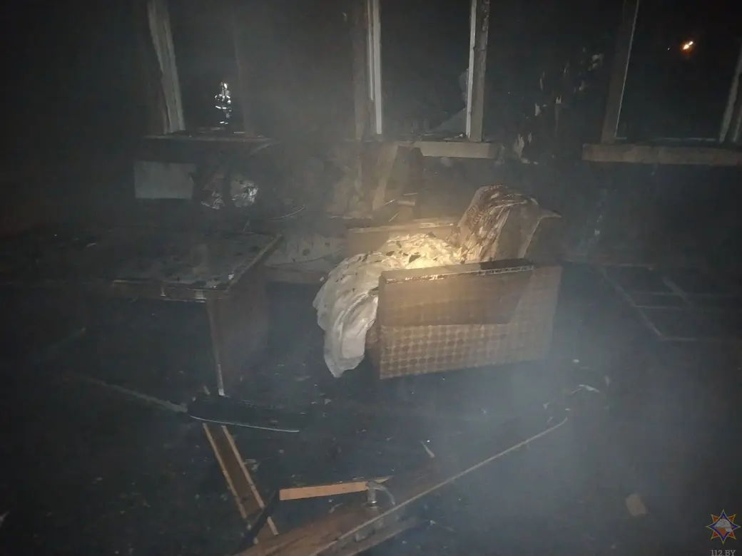 27.01.2025 г. Быховский район, д. Селец. Фото: Могилевское областное УМЧС