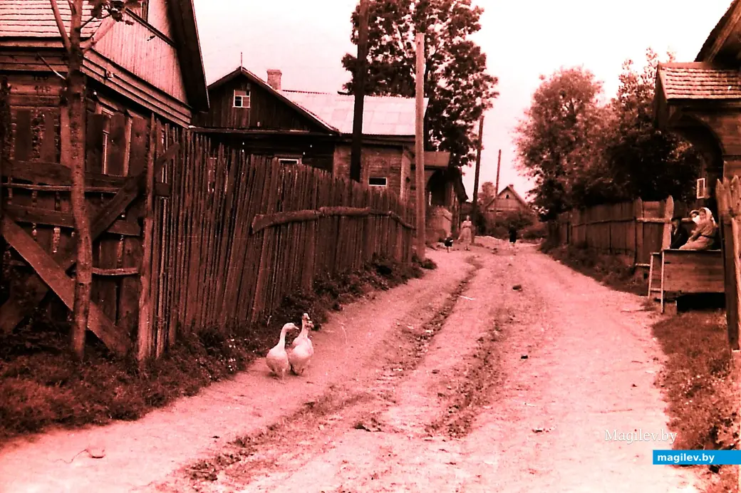 1955 год. Могилев. Спуск к Дубровенке. Из архива Ростислава Пилиховского.