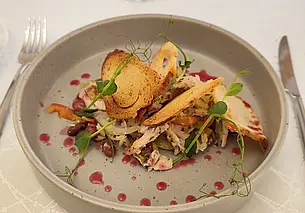 Фестиваль «Зiмовы смак»: ресторан «Турист» удивляет хрустящими фляками и томленой говядиной