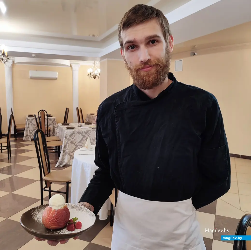 Фестиваль «Зiмовы смак» в ресторане «Турист». Шеф-повар Иван Борисенко.