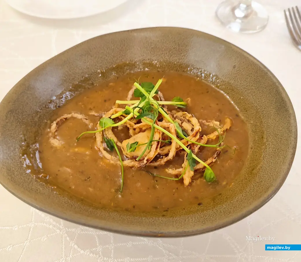 Фестиваль «Зiмовы смак» в ресторане «Турист». Фляки по-польски.