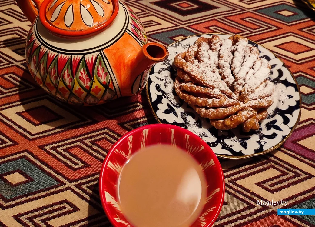 Январь 2025 г. Фестиваль «Зiмовы смак» в чайхане «Рахмат».