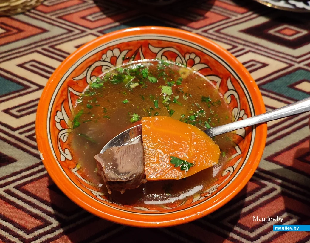 Январь 2025 г. Фестиваль «Зiмовы смак» в чайхане «Рахмат».