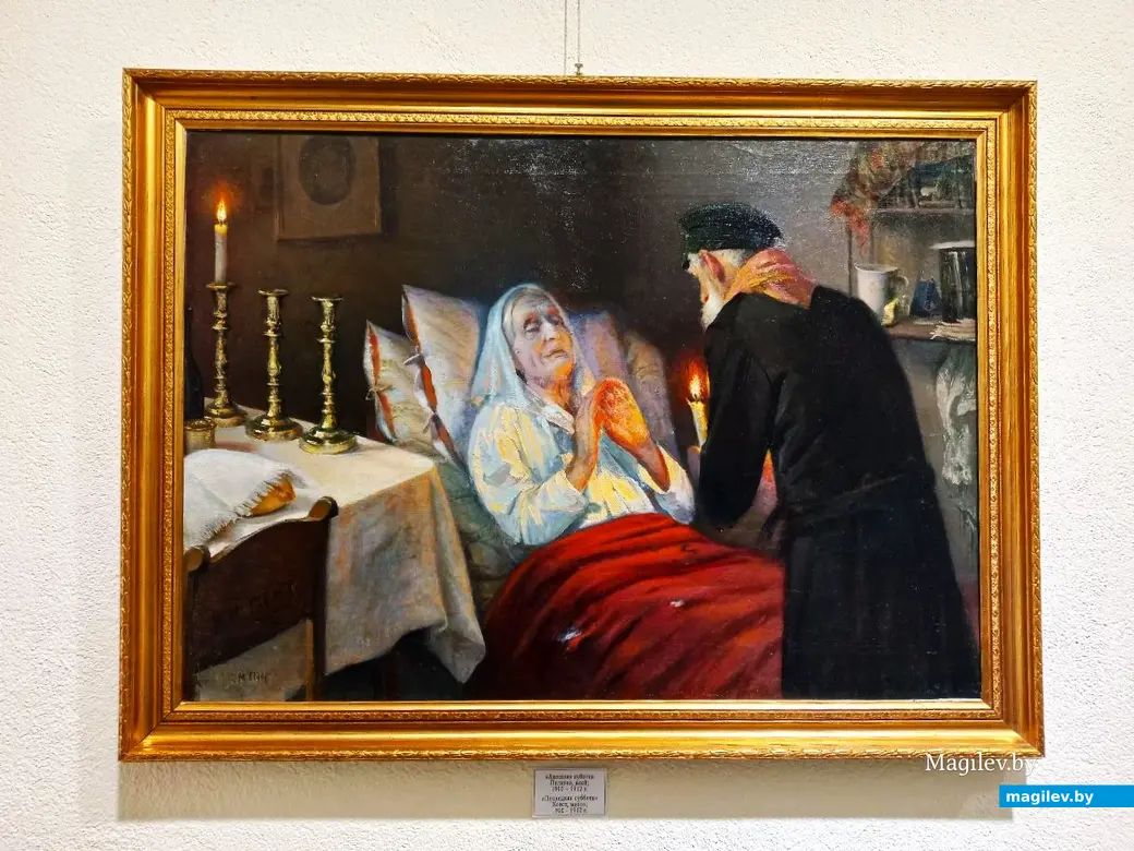 31.01.2025, Могилев, выставочный зал музея истории города. Открытие выставки Юделя Пэна.