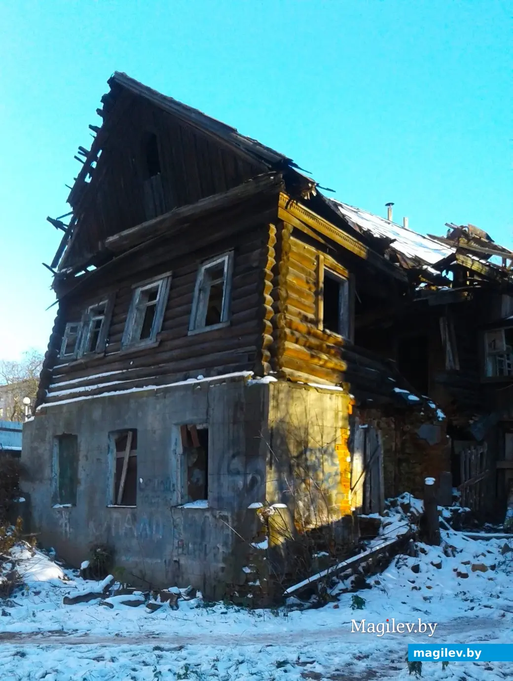 2016 г., Могилев, дом по Клубному оврагу.