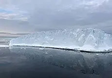 От крупнейшего в мире айсберга А23а откололся кусок длиной 19 км