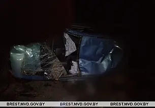 37-летний житель Могилевской области погиб сегодня ночью в ДТП в Брестской области