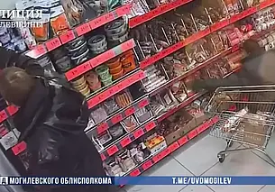 Серийного магазинного вора задержали в Могилеве: украл товары на сумму более 1400 рублей