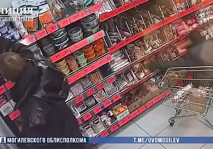 Серийного магазинного вора задержали в Могилеве: украл товары на сумму более 1400 рублей