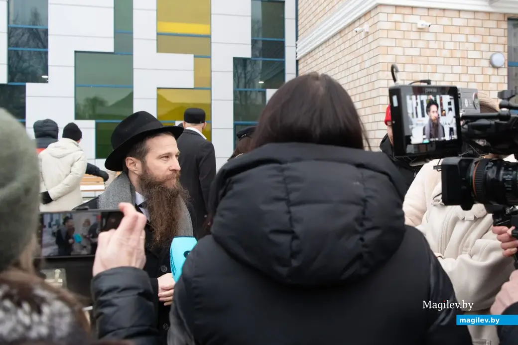 4.02.2025 г. Могилев, ул. Ленинская. Открытие Еврейского Просветительского центра.