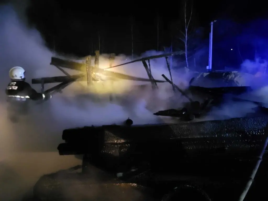 5.02.2025 г. Могилев, пер. 2-й Заречный. Фото: Могилевское областное УМЧС