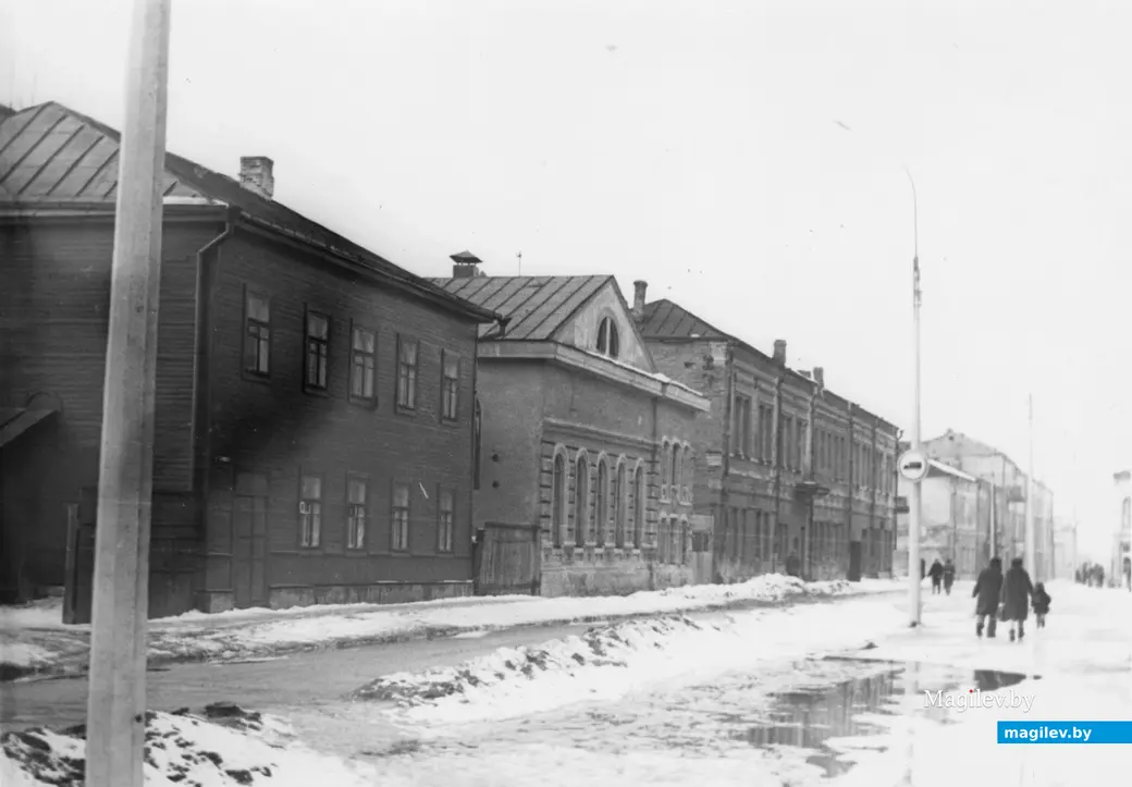1978 г. Могилев, пер. Пожарный, здание бывшей синагоги.