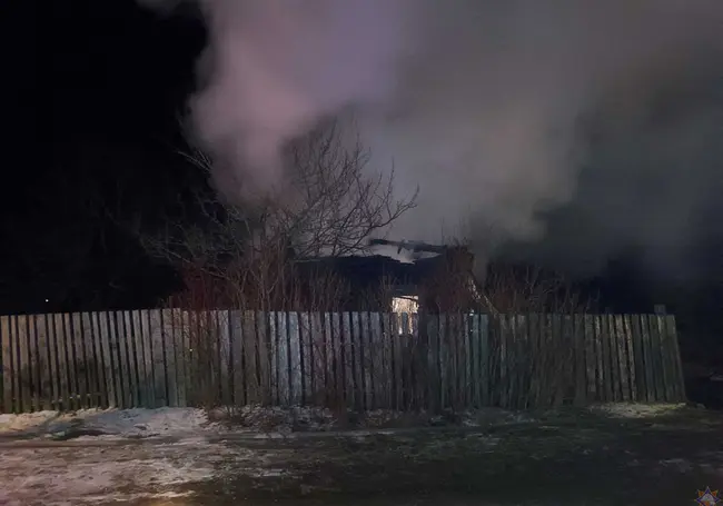 Пожар в Осиповичском районе: погибли мужчина и женщина