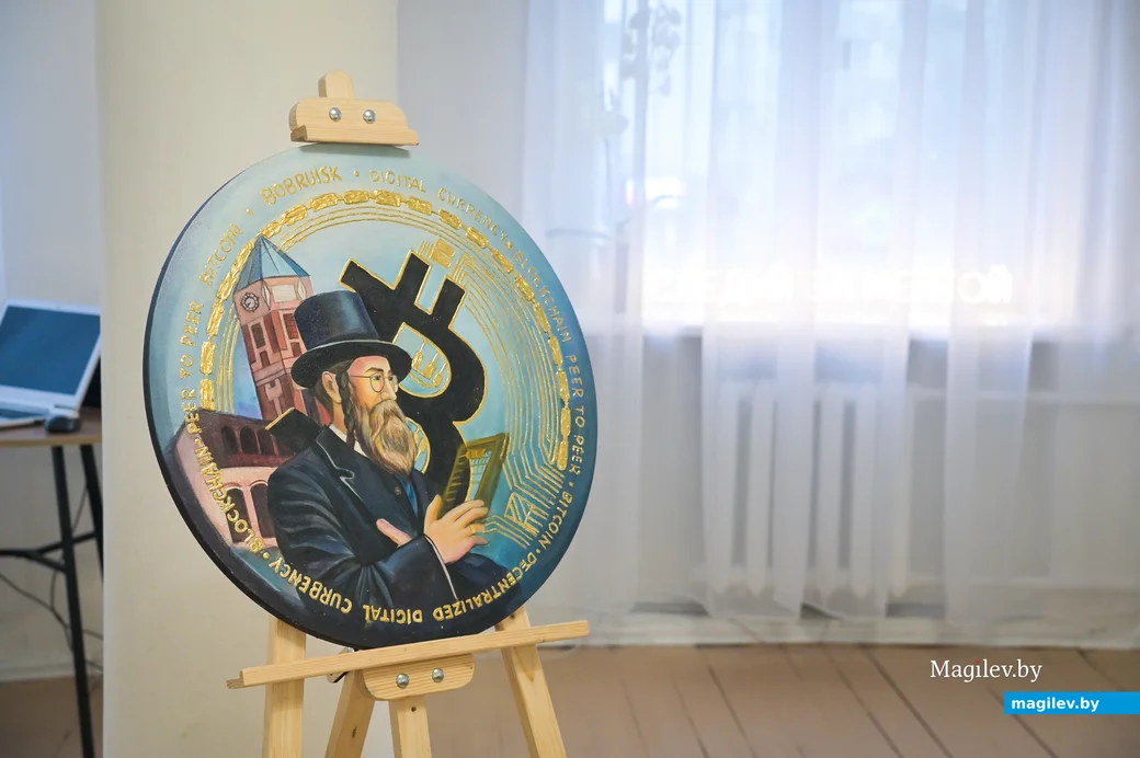 Бобруйск. Советская, 97. Художественная студия «Муза». Картина для выставки-продажи в Минске.