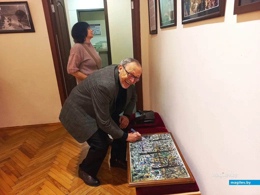 2024, Могилев. Александр Бондарев принимает участие в нашей картине «Не забывайте своих старых друзей».