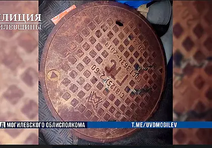 12 люков украл могилевчанин по улице Жемчужной в Могилеве – и продал их