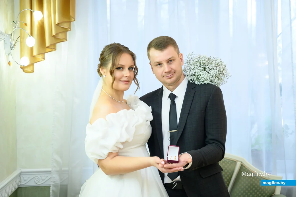 07.02.2025. Отдел ЗАГС Бобруйского горисполкома. Свадьба Алексея и Анастасии Тумашик.