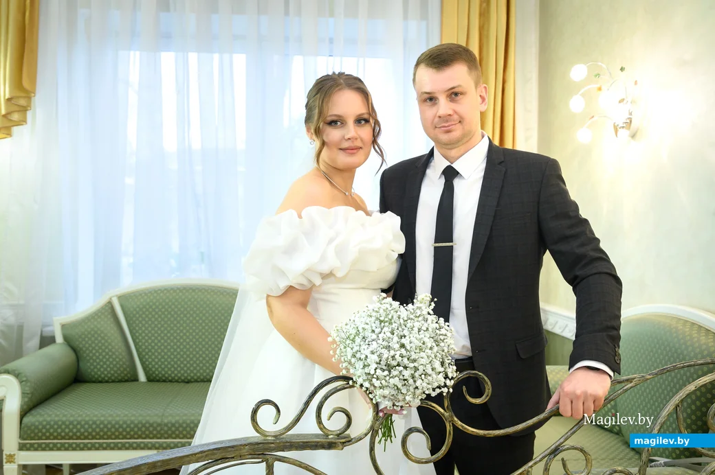 07.02.2025. Отдел ЗАГС Бобруйского горисполкома. Свадьба Алексея и Анастасии Тумашик.