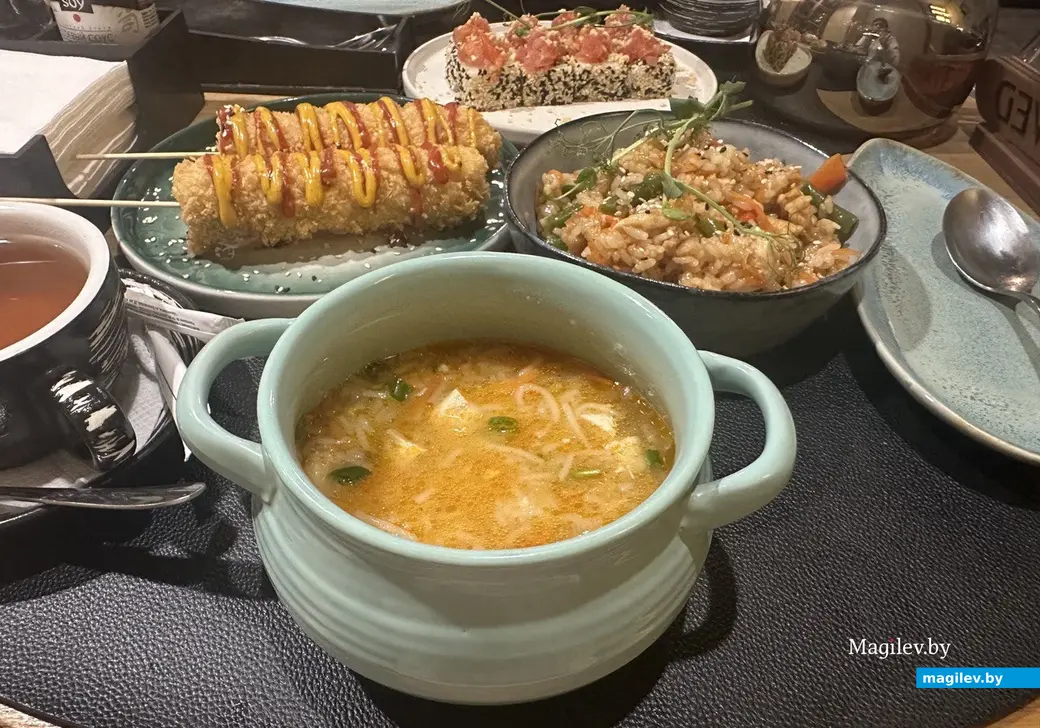 Февраль 2025 г., суши-бар «Две палочки», Могилев.