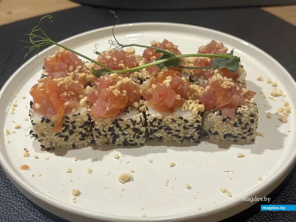 Февраль 2025 г., суши-бар «Две палочки», Могилев.