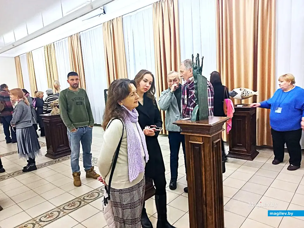 07.02.2025, Могилев, Художественный музей Павла Масленикова. Торжественное открытие выставки «Формообразование».