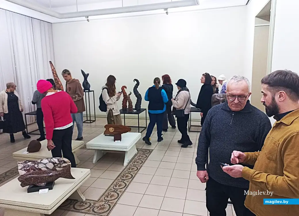 07.02.2025, Могилев, Художественный музей Павла Масленикова. Торжественное открытие выставки «Формообразование».