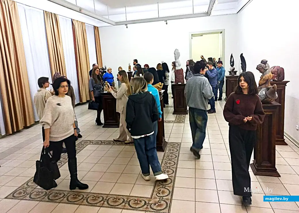 07.02.2025, Могилев, Художественный музей Павла Масленикова. Торжественное открытие выставки «Формообразование».