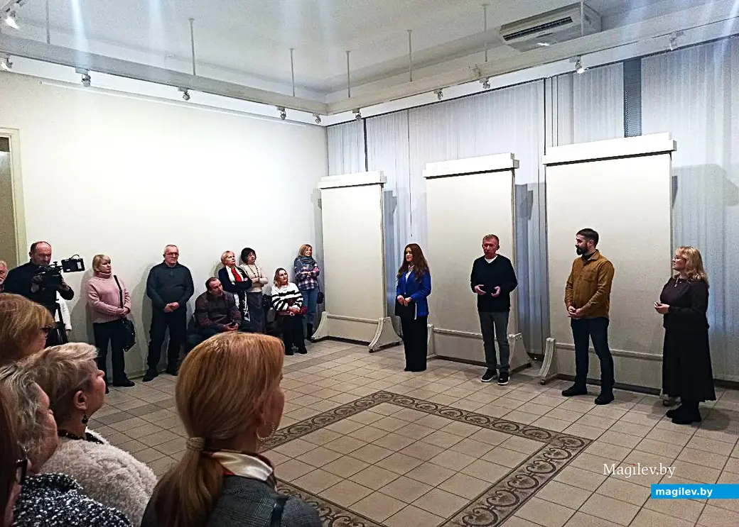 07.02.2025, Могилев, Художественный музей Павла Масленикова. Торжественное открытие выставки «Формообразование».