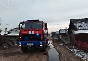 В Бобруйске мужчина спас пожилого соседа из горящего дома