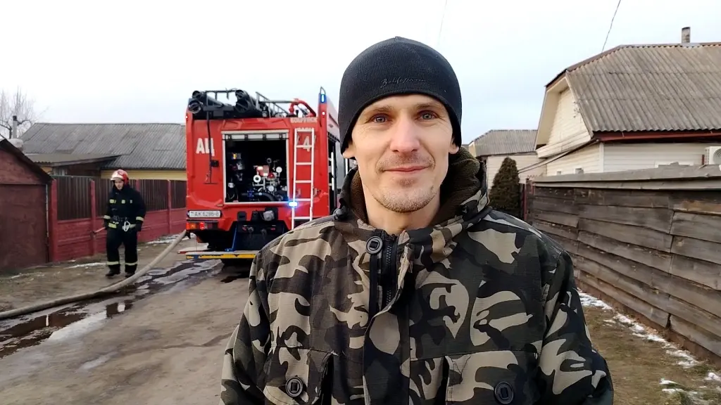 12.02.2025 г. Пожар в Бобруйске. Тимур Шамак. Фото: Могилевское областное УМЧС