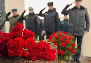 36-ю годовщину вывода советских войск из Афганистана отметили в Могилеве. Фотофакт
