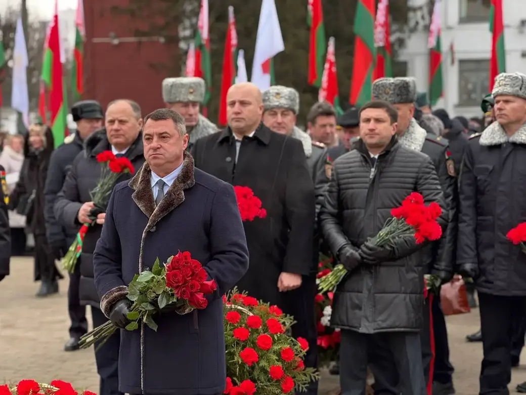 14.02.2025 г. Митинг-реквием прошел в Могилеве. Фото: t.me/moymogilev