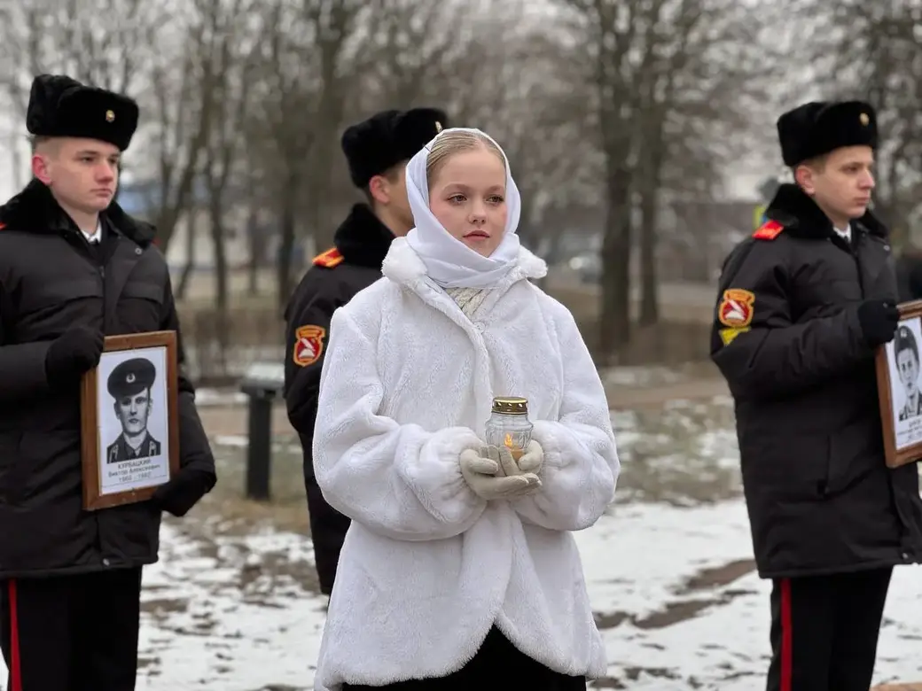 14.02.2025 г. Митинг-реквием прошел в Могилеве. Фото: t.me/moymogilev