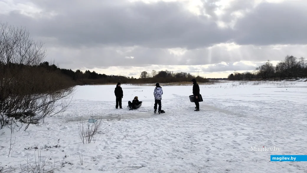 16.02.2025. Пригород Бобруйска. Морозное воскресенье в урочище Белый берег