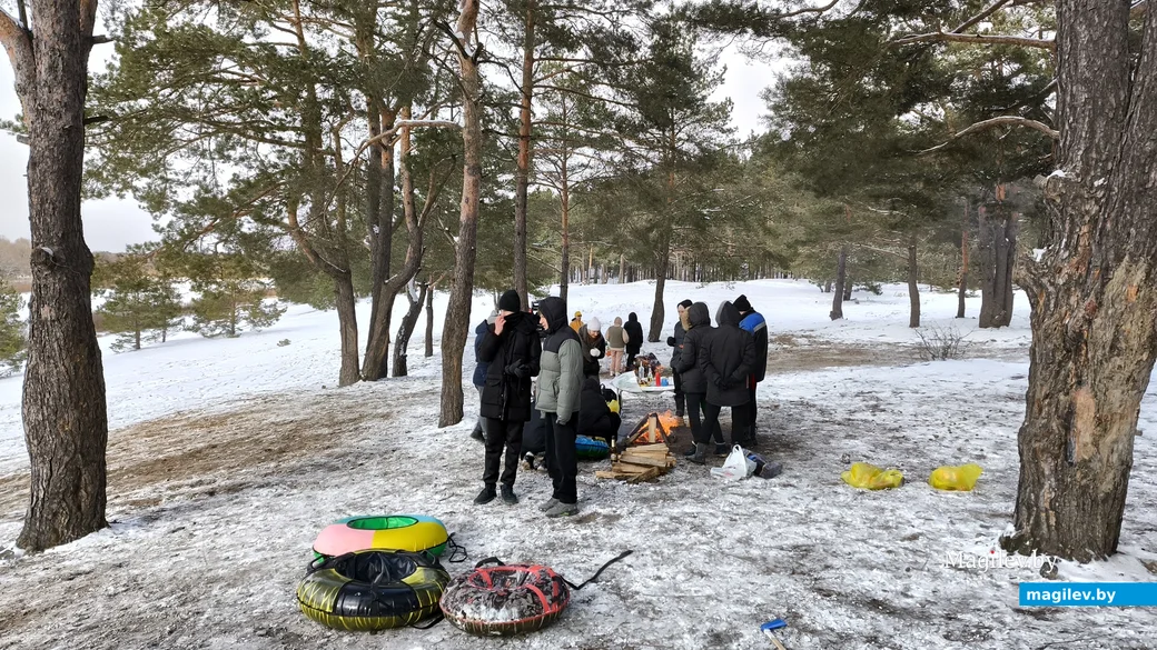 16.02.2025. Пригород Бобруйска. Морозное воскресенье в урочище Белый берег